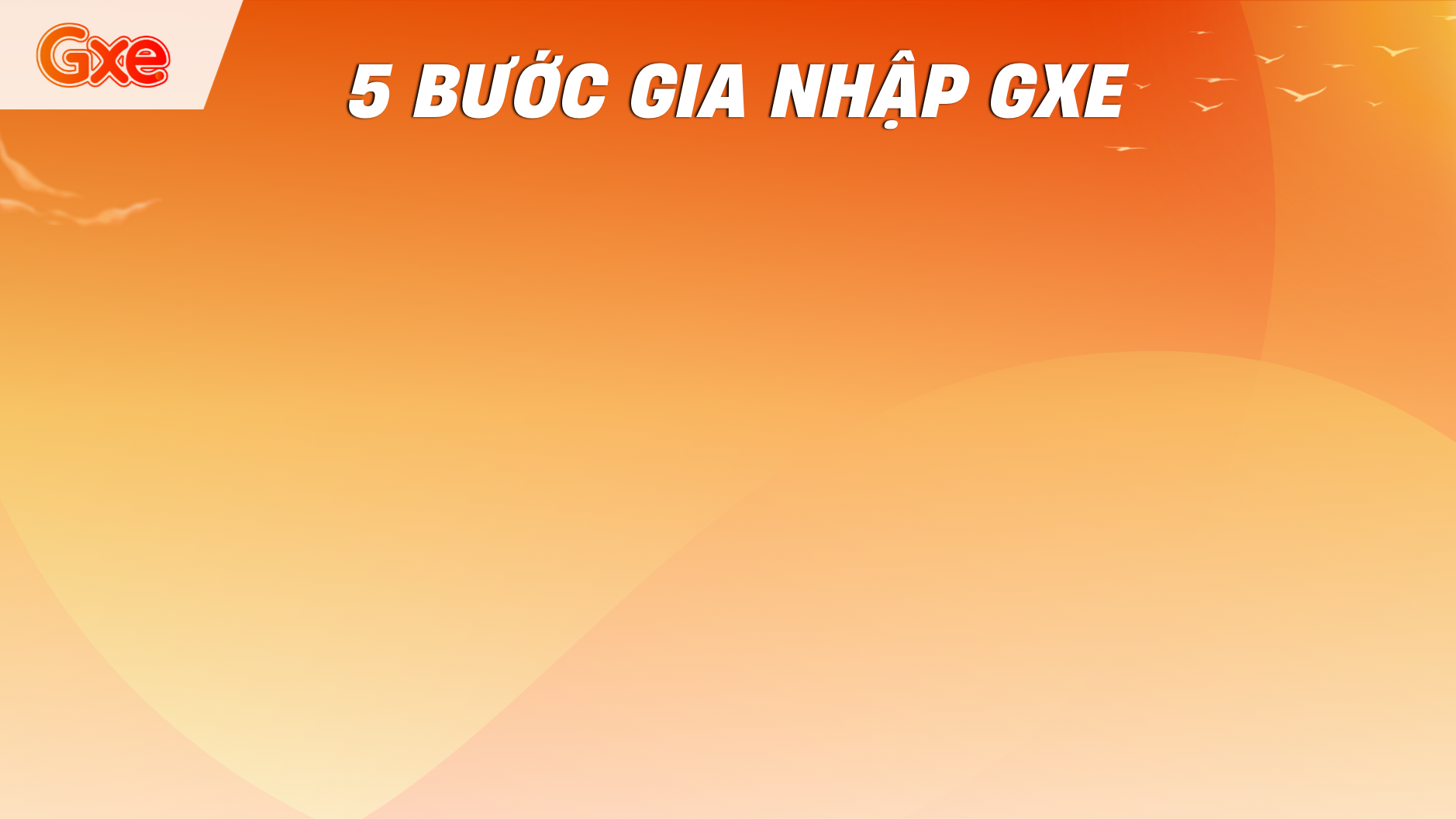 Background tuyển tài xế gxe