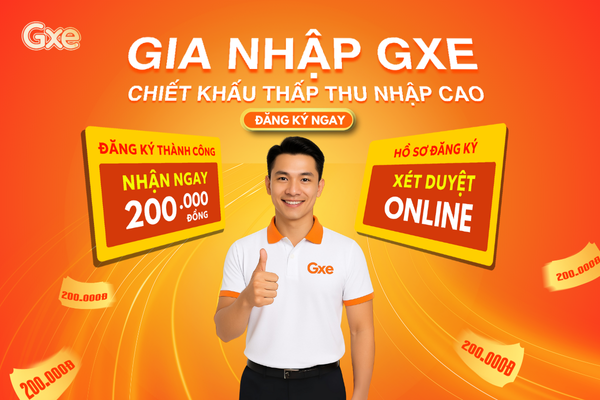 Giới thiệu về GXE 3 Tuyển tài xế