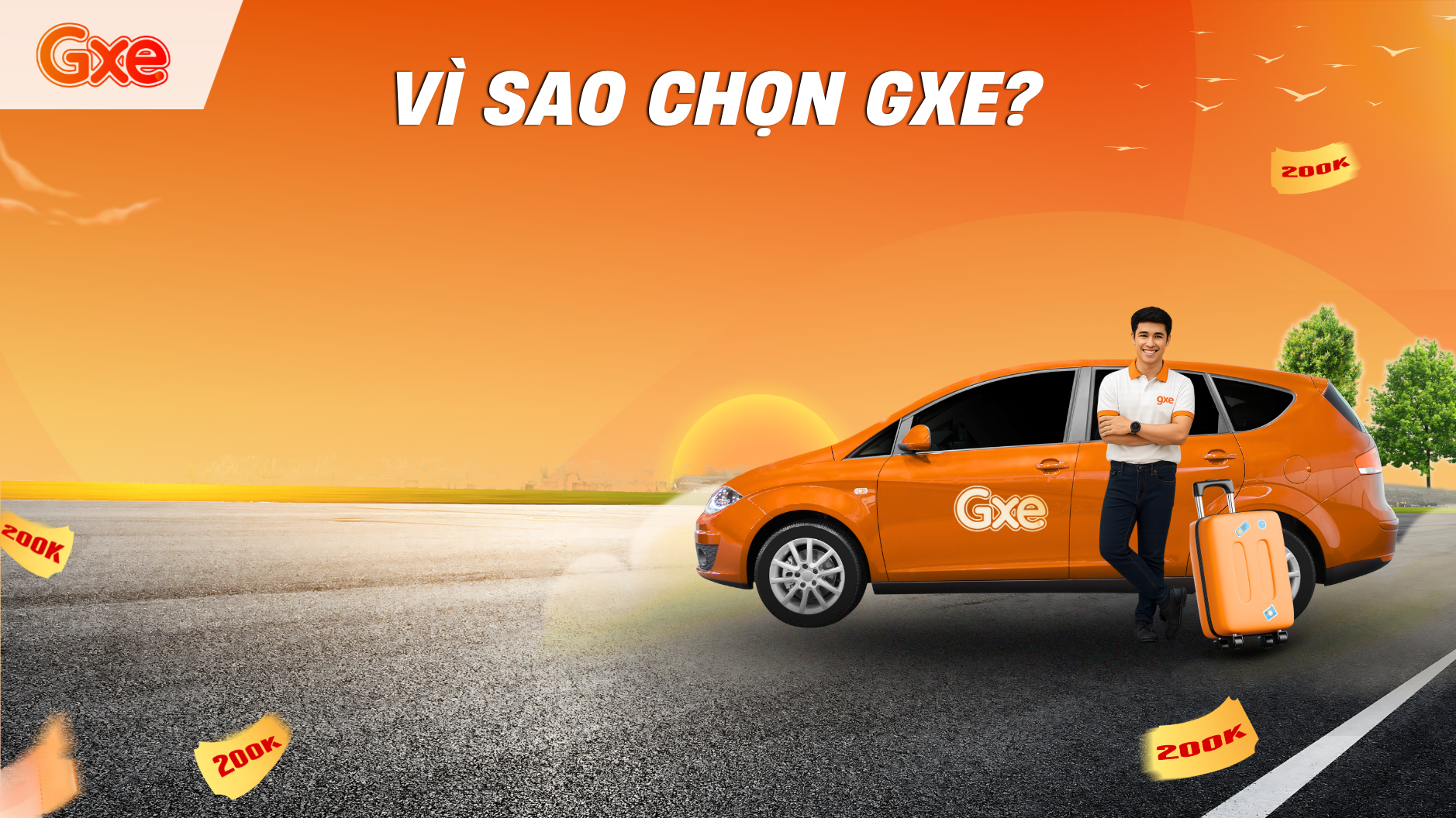 Tuyển tài xế GXE Car