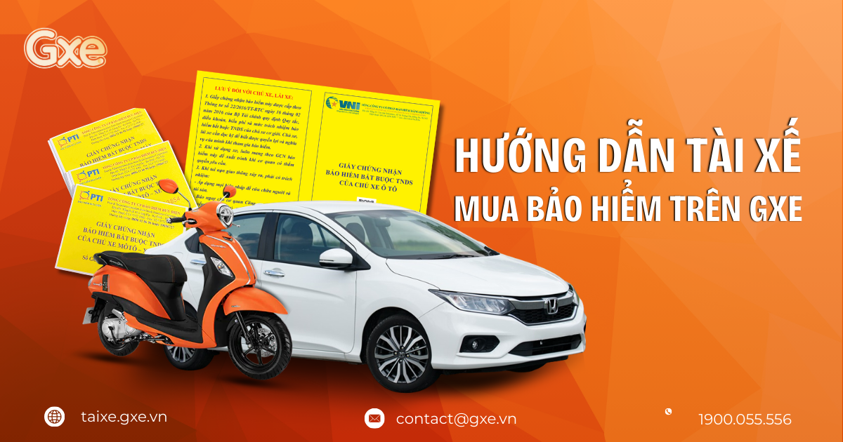 hướng dẫn tài xế mua bảo hiểm